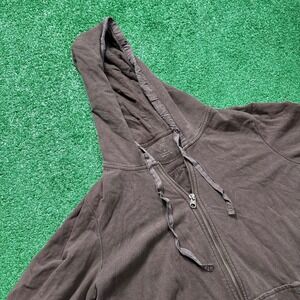 GAP Womens XL Brown Full Zip Up Hoodie Long Sleeve Casual Athleisure